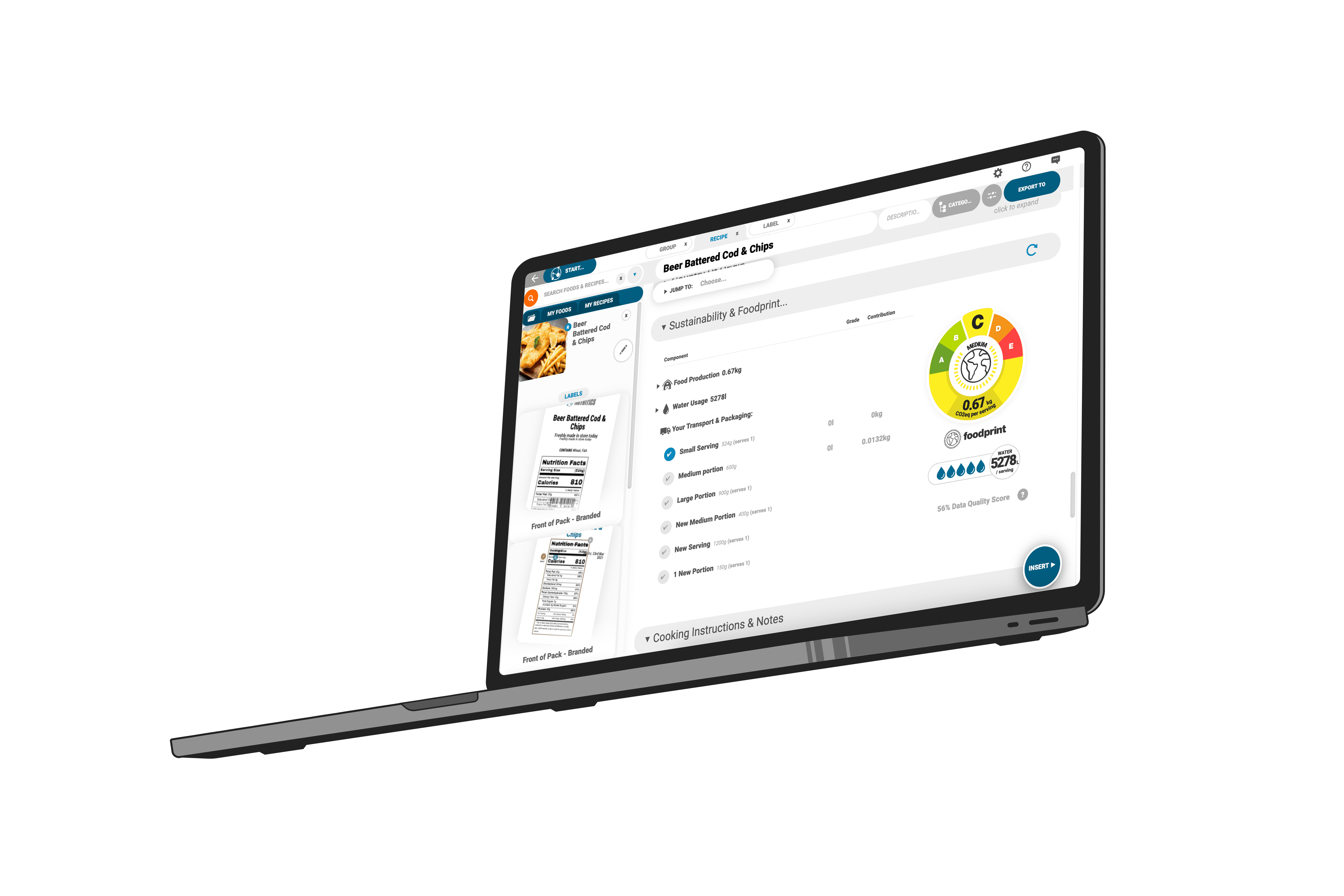 Foodprint by Nutritics | Measure & Reduce Your Carbon Footprint