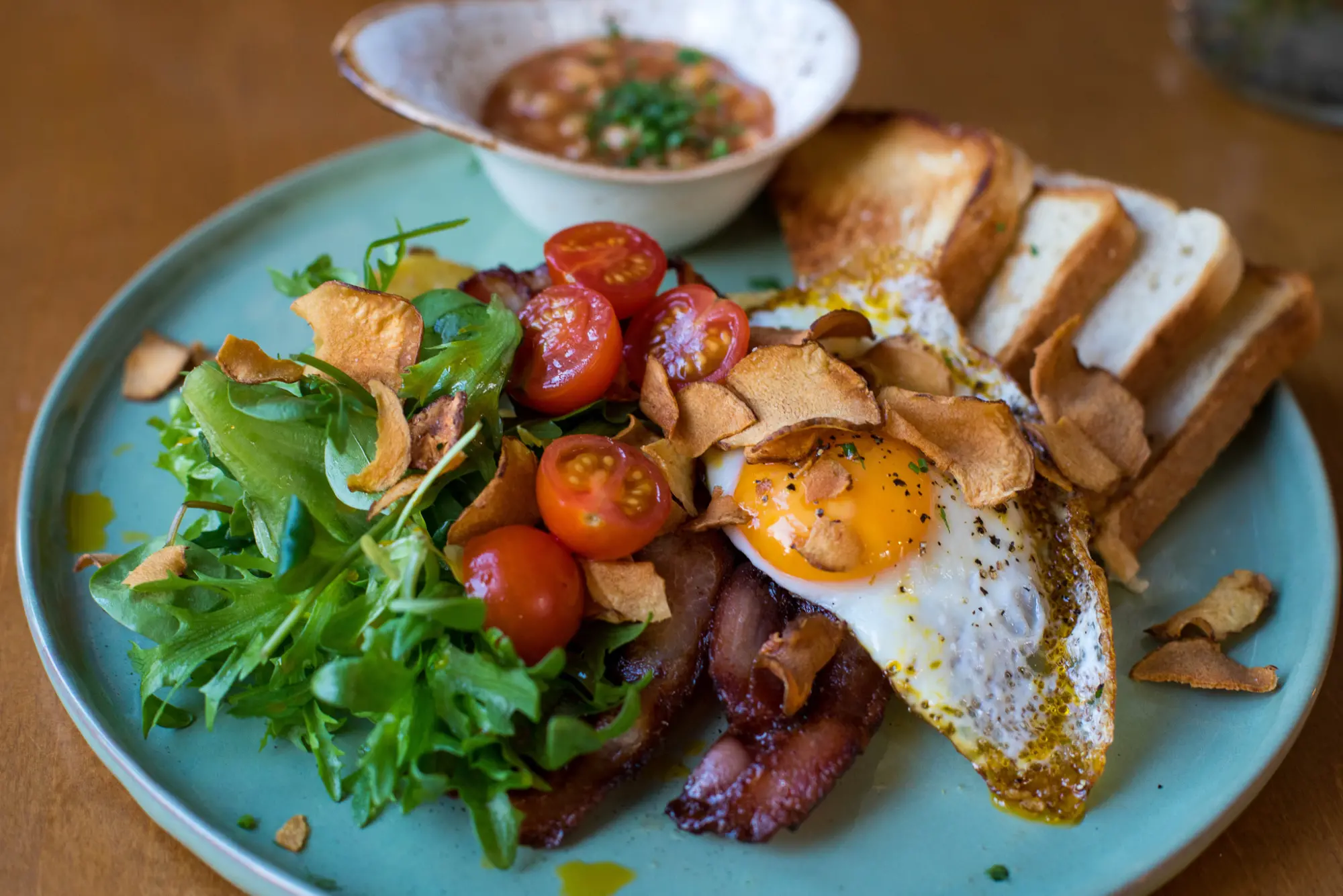 breakfast on a plate